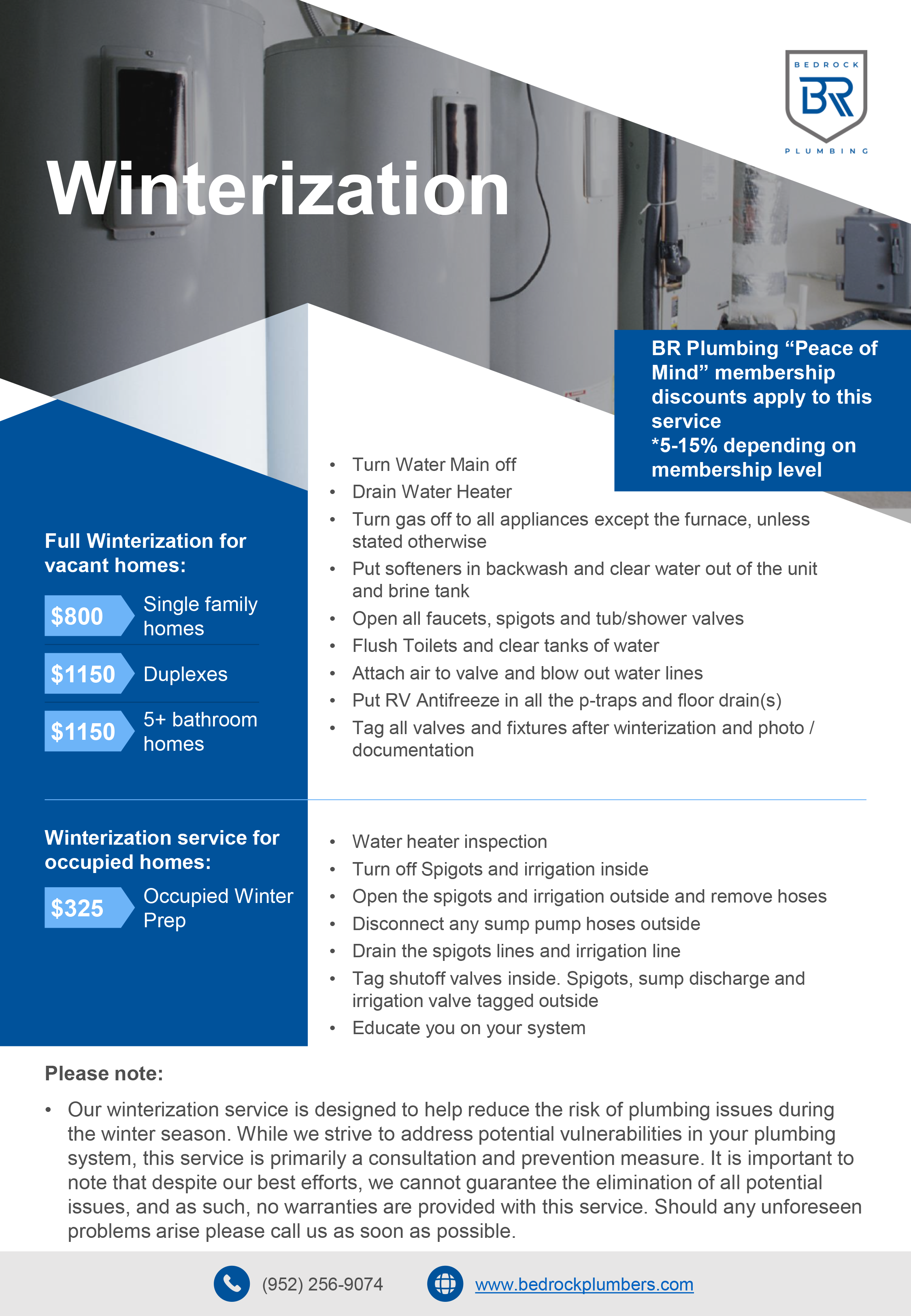 WINTERIZATION